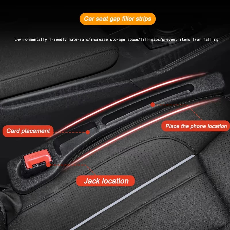 Car Seat Gap Filler Organizer